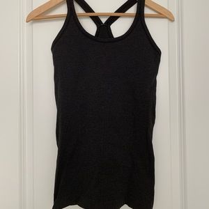Lululemon ebb you street tank - size 4 - black EUC